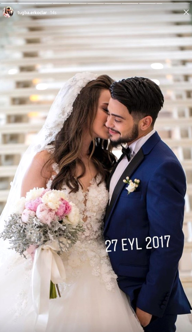 Rüzgar Erkoçlar'ın Eşi Tuğba Erkoçlar'dan Evlilik Yıldönümüne Özel Duygusal Paylaşım: İyi ki Dediğim Gün