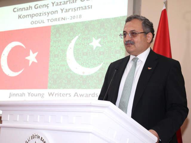 Cinnah Genç Yazarlar Ödülü Yarışması'nın 3'üncü Ödül Töreni Ankara'da Düzenlendi
