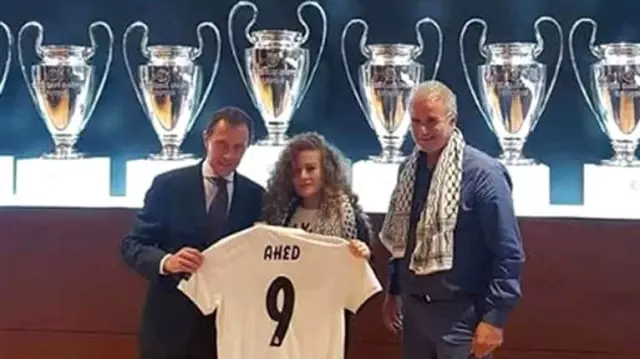 Real Madrid, Filistin Direnişinin Simgesi Olan Tamimi'yi Ağırladı