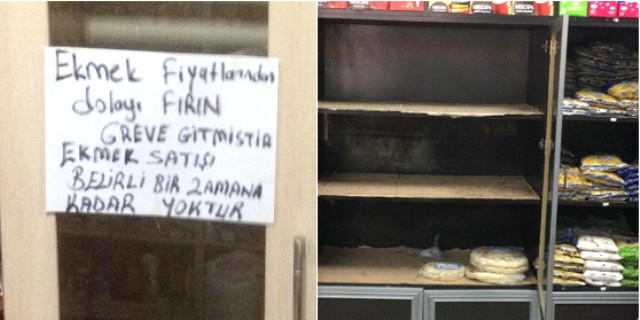 Ankara'da Bakkallar, ''Problem Çözülene Kadar Satmayacağız'' Deyip Ekmek Satışını Durdurdu