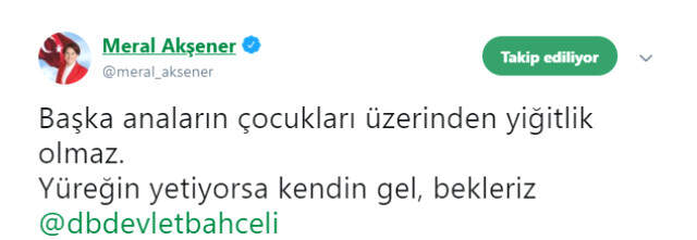 Evinin Önünde Toplanan MHP'lilere Meral Akşener: 2 Kişiyiz Gelin Vurun