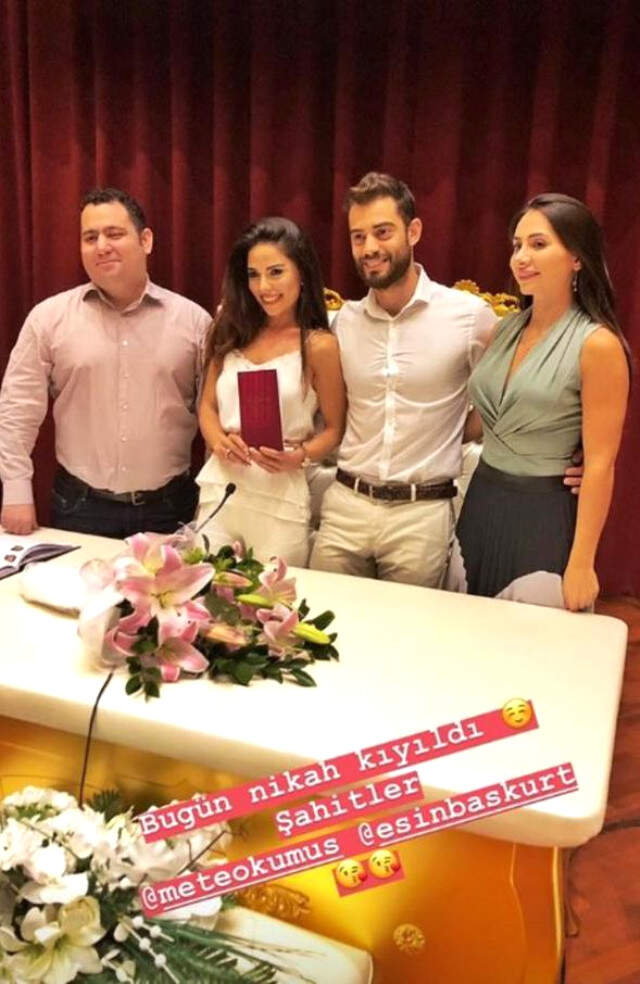 Ünlü Oyuncu Cevahir Turan, Arman Yıldız İle Dünyaevine Girdi