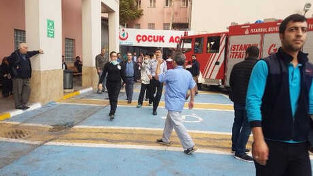 Bağcılar Eğitim ve Araştırma Hastanesinde Korkutan Yangın! Hastalar Tahliye Edildi