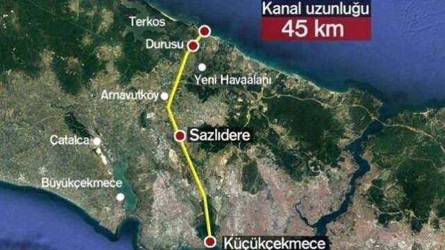 Kanal İstanbul'da Yeni Şehir İçin İlk Adım Atıldı