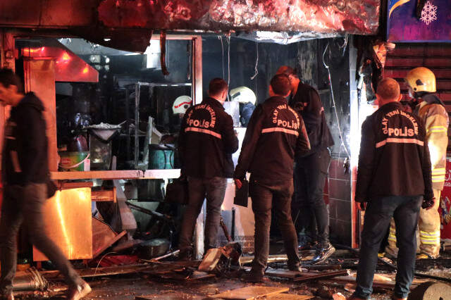 İstanbul'da Korkutan Patlama İstanbul'da Bir Lokantada Patlama: 2 Yaralı