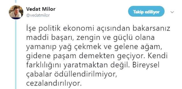 Vedat Milor, Türk Lokantalarına İsyan Etti: Artık Paylaşmayacağım