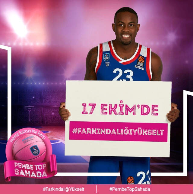 Anadolu Efes-Zalgiris Kaunas Maçı, Pembe Kıyafetle Gelen Kadınlara Ücretsiz Anadolu Efes-Zalgiris Kaunas Maçı, Pembe Kıyafetle Gelen Kadınlara Ücretsiz