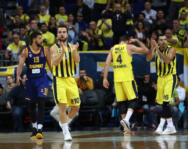 Fenerbahçe, Khimki'yi Yenerek 2'de 2 Yaptı: 93-85