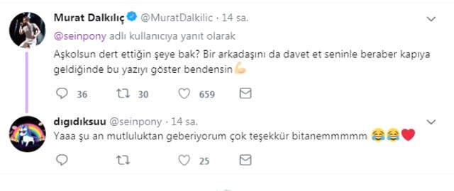 Hayranını Konsere Çağıran Murat Dalkılıç'a Evlilik Teklifi