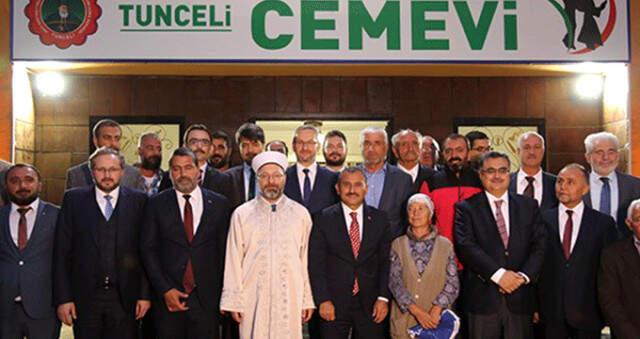 Diyanet İşleri Başkanı, İlk Kez Cemevi Ziyaretinde Bulundu