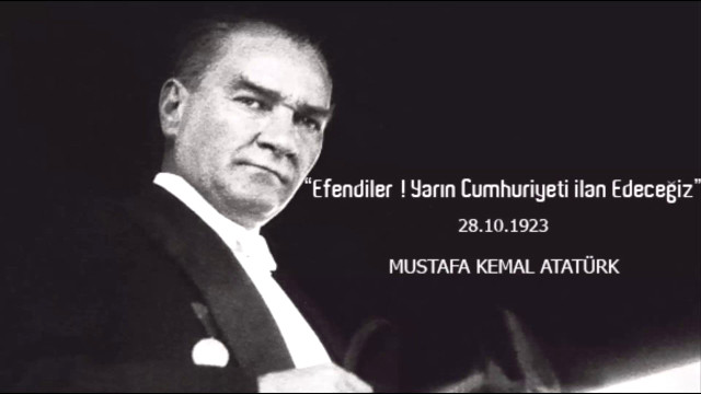 29 Ekim Cumhuriyet Bayramı Mesajları ve Atatürk'ün Sözleri