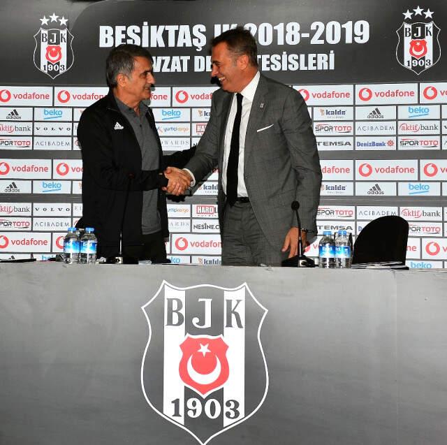 Fikret Orman ile Şenol Güneş Ortak Basın Toplantısı Düzenledi! Tecrübeli Hoca Dedikodulara Noktayı Koydu: Beşiktaş'ta Mutluyum