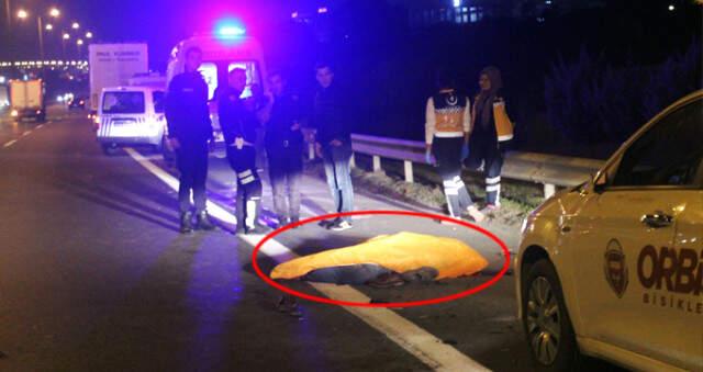 Bozulan Otomobilin Başında Beklerken TIR Çarptı: 1 Ölü 1 Yaralı