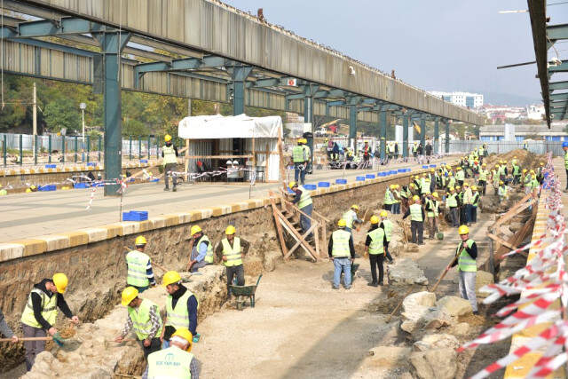 Haydarpaşa'da 1.000 Yıllık İskelet Bulundu