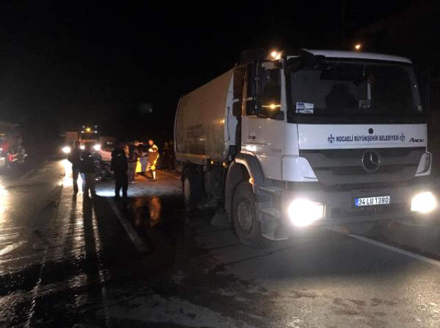 Cip, Yol Temizleme Aracına Çarptı: 2 Ölü, 1 Yaralı