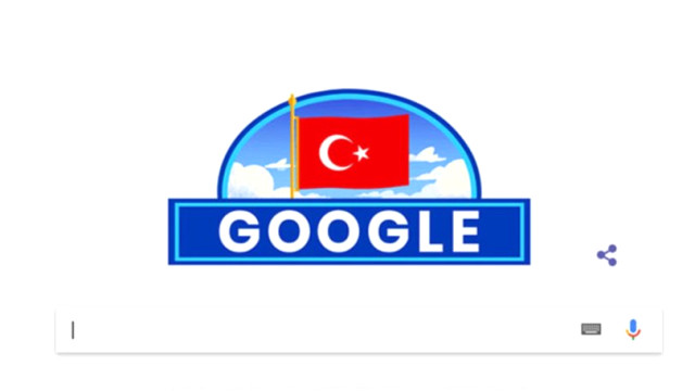 Google, Cumhuriyet Bayramı'na Özel 'Doodle' Hazırladı