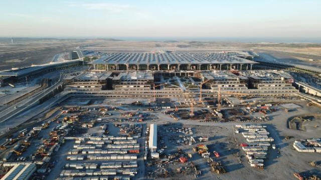 Tarihi Açılış Öncesi İstanbul 3. Havalimanı Havadan Böyle Görüntülendi Tarihi Açılış Öncesi İstanbul 3. Havalimanı Havadan Böyle Görüntülendi