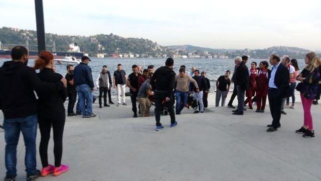 Aracını Durduran Taksici, Fatih Sultan Mehmet Köprüsünden Atladı