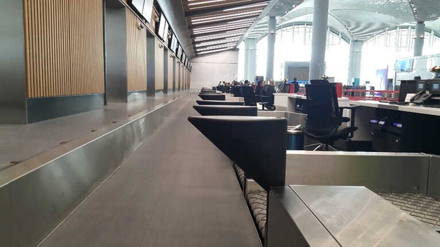 İstanbul Havalimanı'nda Taksim'den Tuzla'ya Gidecek Uzunlukta Bagaj Sistemi