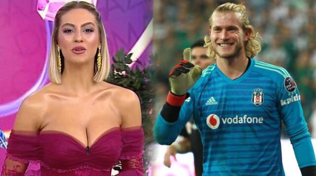 Loris Karius, Ünlü Sunucu Dilay Korkmaz'a da Mesaj Atmış!