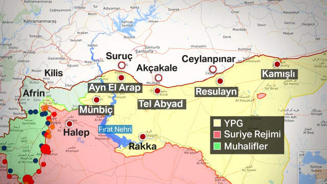 Son Dakika! Türkiye ve ABD, Münbiç'te Ortak Devriyeye Başladı Türkiye ve ABD, Münbiç'te Ortak Devriyeye Başladı