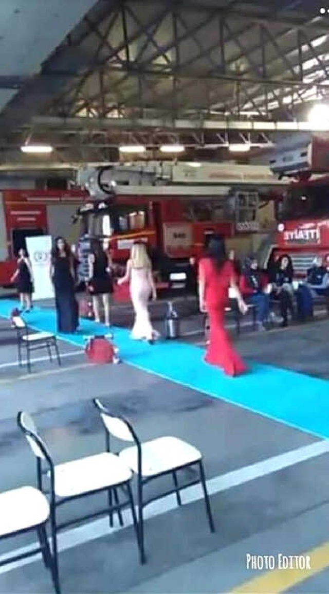 İtfaiyede Düzenlenen Defile, Daire Başkanını Görevden Etti