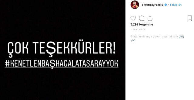 Galatasaray Camiasından Ortak Tepki: Kenetlen Başka Galatasaray Yok Galatasaray Camiasından Ortak Tepki: Kenetlen Başka Galatasaray Yok