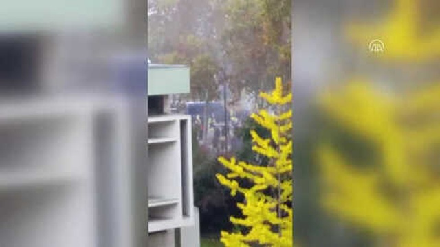 PKK Yandaşları, AİHM ve Avrupa Konseyi Binalarına Zorla Girmeye Çalıştı