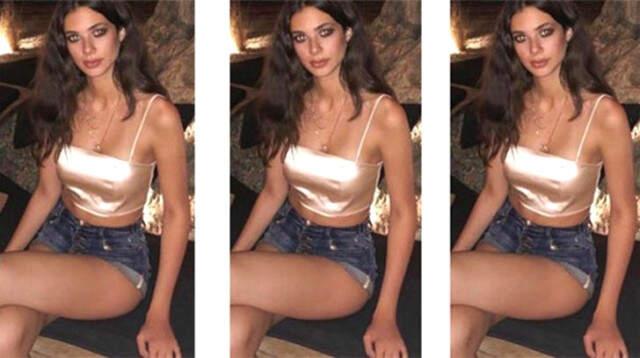 Deren Talu, Süper Minisiyle Takipçilerini Kendine Hayran Bıraktı