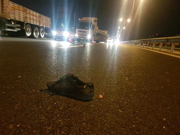TEM'de Korkunç Kaza: 100 Metrelik Alanda Ceset Parçaları Toplandı!