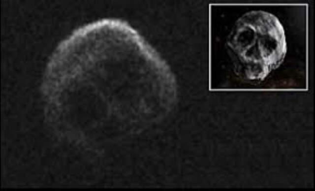 Kurukafa Şeklindeki Gök Cismi, Dünya'yı Teğet Geçti