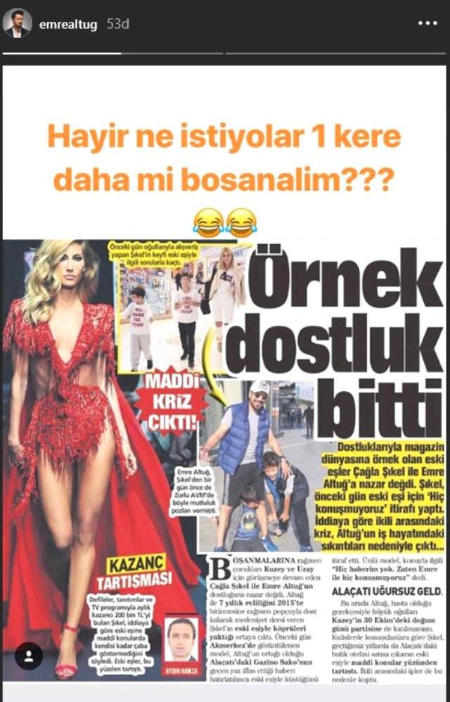 Emre Altuğ'un Çağla İsyanı: Bir Kere Daha mı Boşanalım?