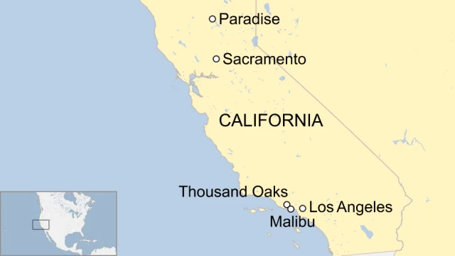 ABD'nin California Eyaletinde Çıkan Yangınlarda En Az 9 Kişi Öldü