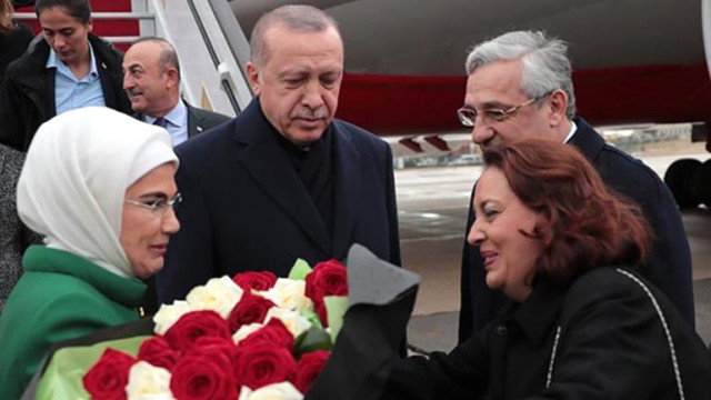 Cumhurbaşkanı Erdoğan'a Fransa'da Sevgi Seli