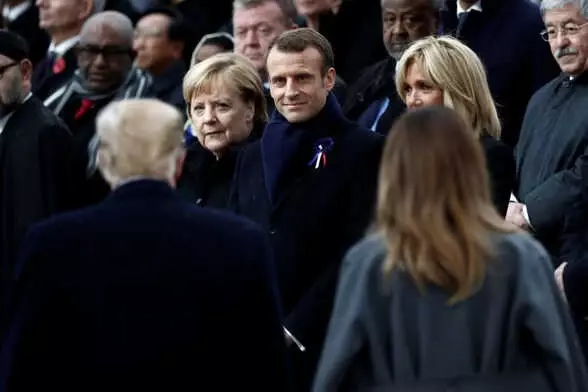 Trump, Paris'teki Anma Töreninde Müttefikleri Tarafından Dışlandı'