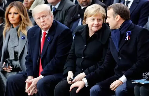 Trump, Paris'teki Anma Töreninde Müttefikleri Tarafından Dışlandı'