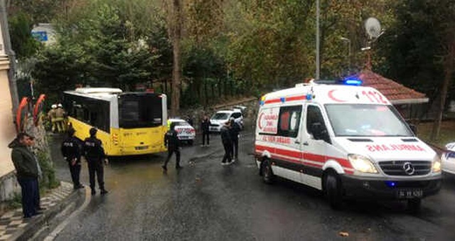 İstanbul'da İETT Otobüsü Kaza Yaptı: 9 Yaralı