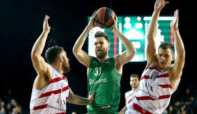 Darüşşafaka Tekfen, Sahasında Konuk Ettiği Olimpia Milan'a 98-92 Mağlup Oldu