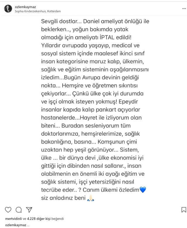 Türkiye Eski Güzeli Özlem Kaymaz, Oğlunun Ameliyatını İptal Eden Hastaneye Ateş Püskürdü Türkiye Eski Güzeli Özlem Kaymaz, Oğlunun Ameliyatını İptal Eden Hastaneye Ateş Püskürdü