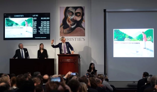 Hockney'nin Resmi 90 Milyon Dolara Satıldı: Yaşayan Bir Sanatçıya Ait En Pahalı Sanat Eseri Oldu
