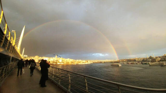 İstanbul'da Gökkuşağı Sürprizi! Gökkuşağı Neden ve Nasıl Oluşur?