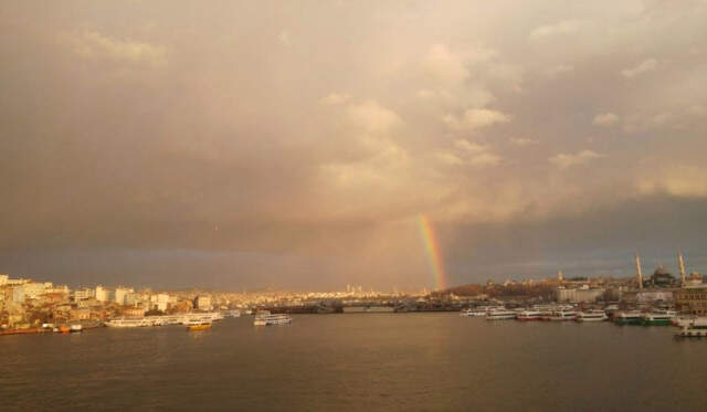 İstanbul'da Gökkuşağı Sürprizi! Gökkuşağı Neden ve Nasıl Oluşur?