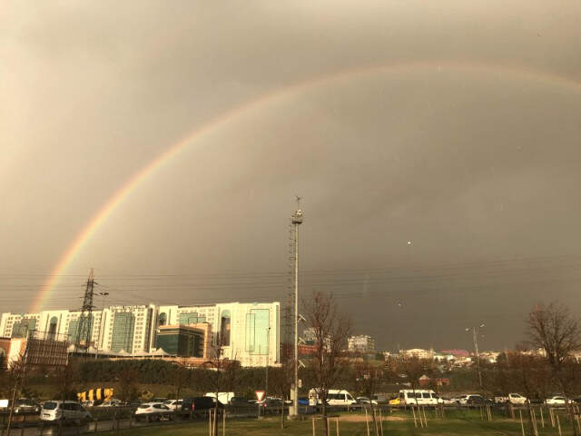 İstanbul'da Gökkuşağı Sürprizi! Gökkuşağı Neden ve Nasıl Oluşur?