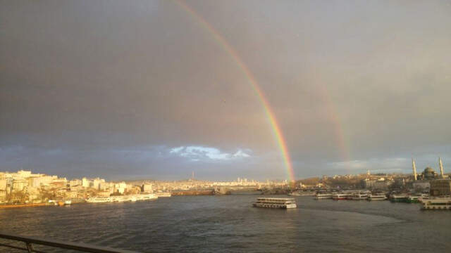 İstanbul'da Gökkuşağı Sürprizi! Gökkuşağı Neden ve Nasıl Oluşur?