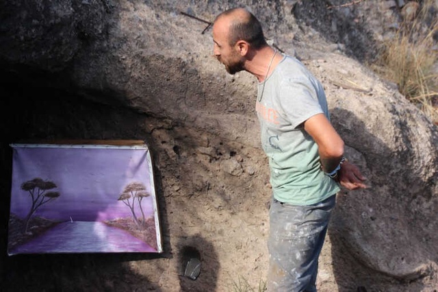 Suçüstü Yakalanan Defineciden Şaka Gibi Savunma: Burada Yaşayacağım
