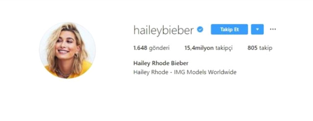 Ünlü Şarkıcı Justin Bieber'la Evlendiği Söylenen Hailey Baldwin, Soyadını Değiştirdi