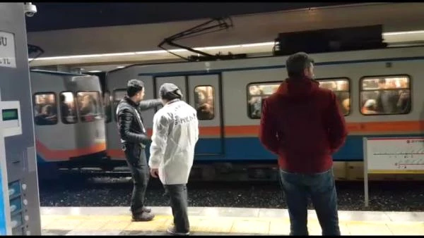 Metroda Korkunç Olay! Genç Kadın Ölümden Döndü, İstasyon Kapatıldı