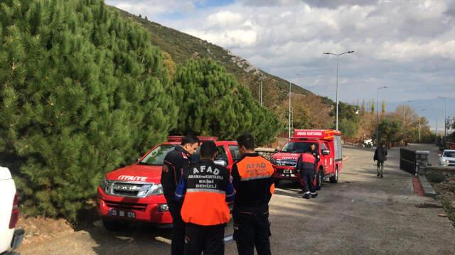 Denizli'de, Eğitim Uçağı Düştü! Kurtarma Çalışması Başladı