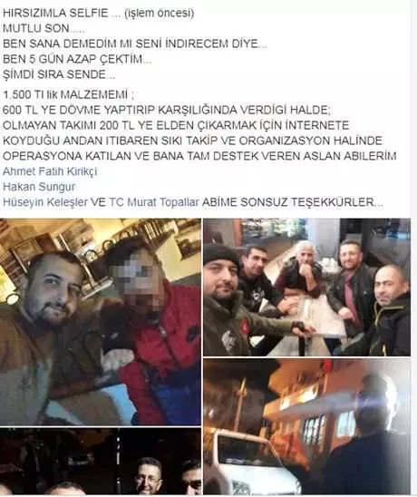 Yakaladığı Hırsızı, Selfie Çektikten Sonra Polise Teslim Etti