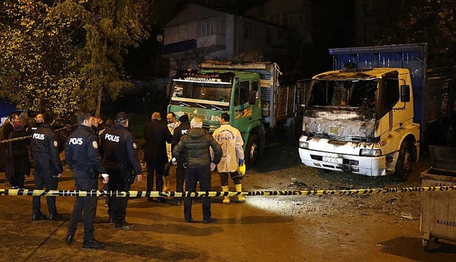 Korkunç Kaza! Kamyon İçinde Isınmak İçin Yaktığı Tüp Sonu Oldu